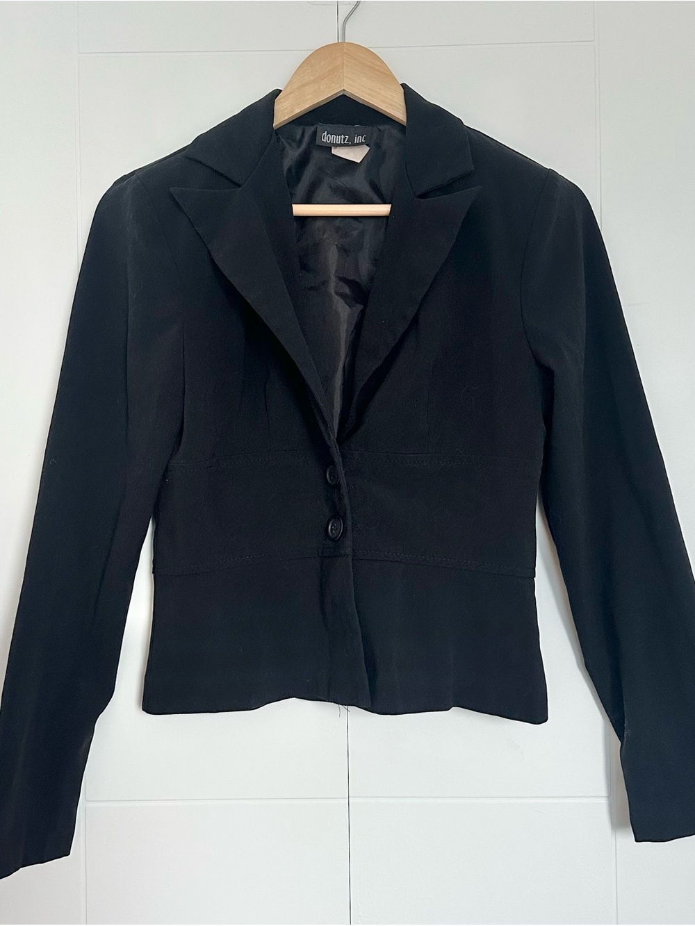 Women's Black Tailored Blazer Jacket